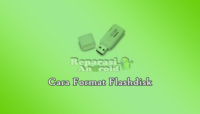 How to format Flashdisk